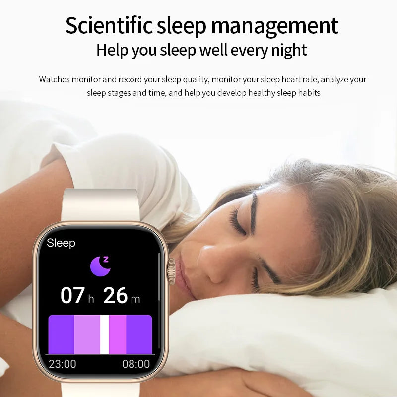 Die LIGE Smart Watch verfügt über ein lebendiges AMOLED-Display, Gesundheits-Tracking und nahtlose Konnektivität in einem schlanken, wasserfesten Design. Perfekt für den modernen Mann.