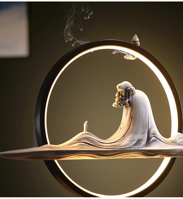 Pouring Incense Burner Home Indoor Incense Creative Zen features while maintaining