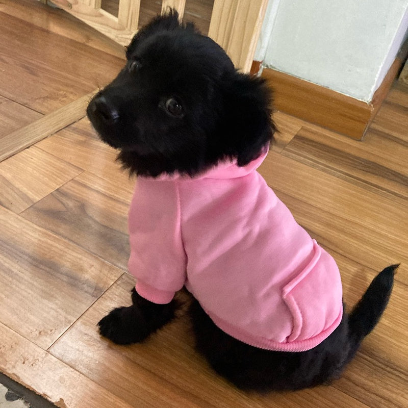 Winter Dog Hoodie – Soft Fleece Jacket for Small and Medium Dogs