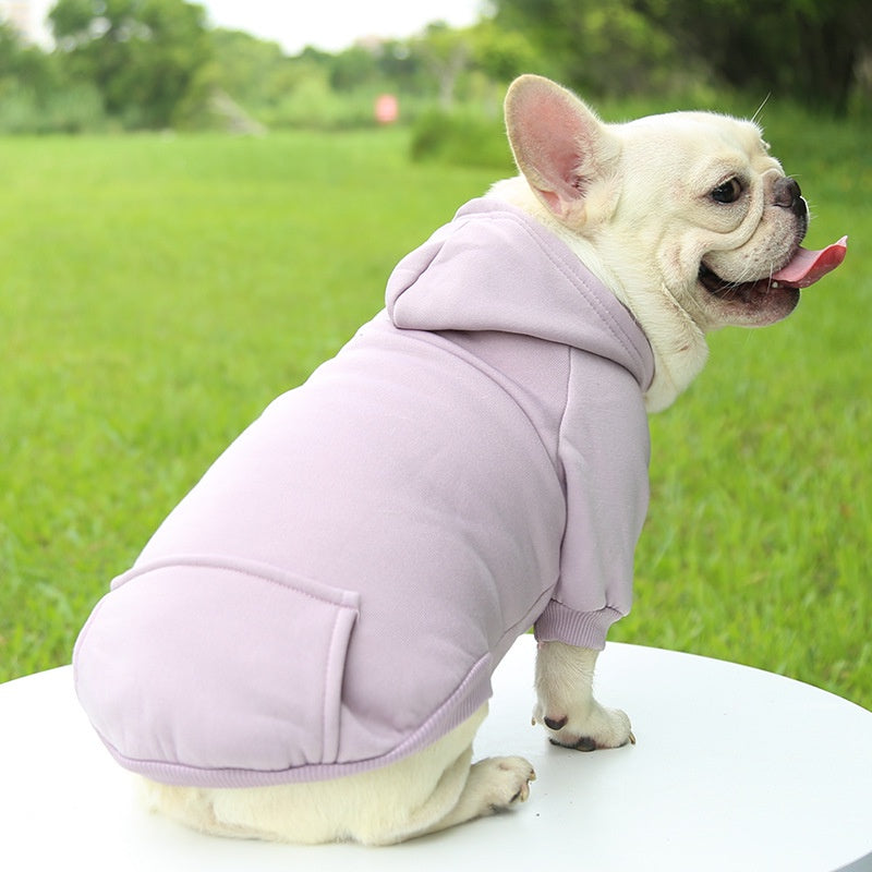 Winter Dog Hoodie – Soft Fleece Jacket for Small and Medium Dogs
