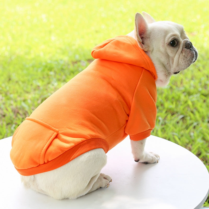 Winter Dog Hoodie – Soft Fleece Jacket for Small and Medium Dogs