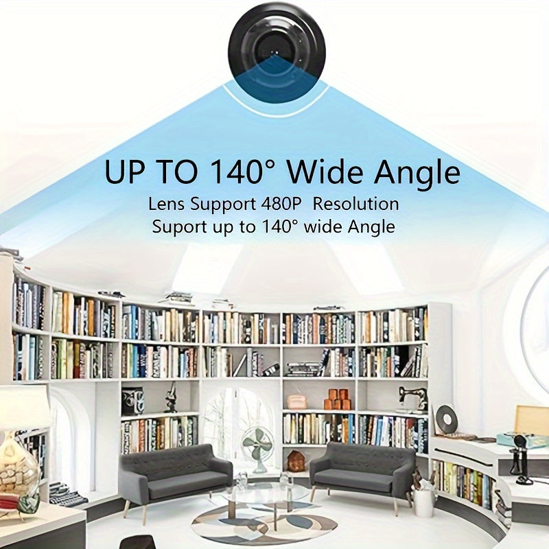 Teruhal Smart Wireless Security Camera – Motion Alerts and Remote Viewing