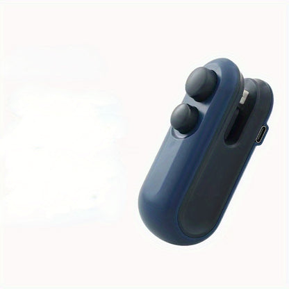 SealPro 2-in-1 Rechargeable Handheld Plastic Bag Resealer