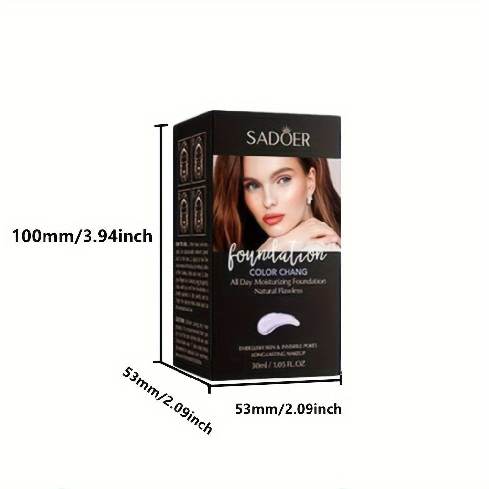 Patrician Luxe High-Coverage Foundation - 1.06oz, Long-Lasting & Moisturizing, Perfect for All Skin Types, Ideal for Winter & Spring, Conceals Imperfections, Professional Quality Gift