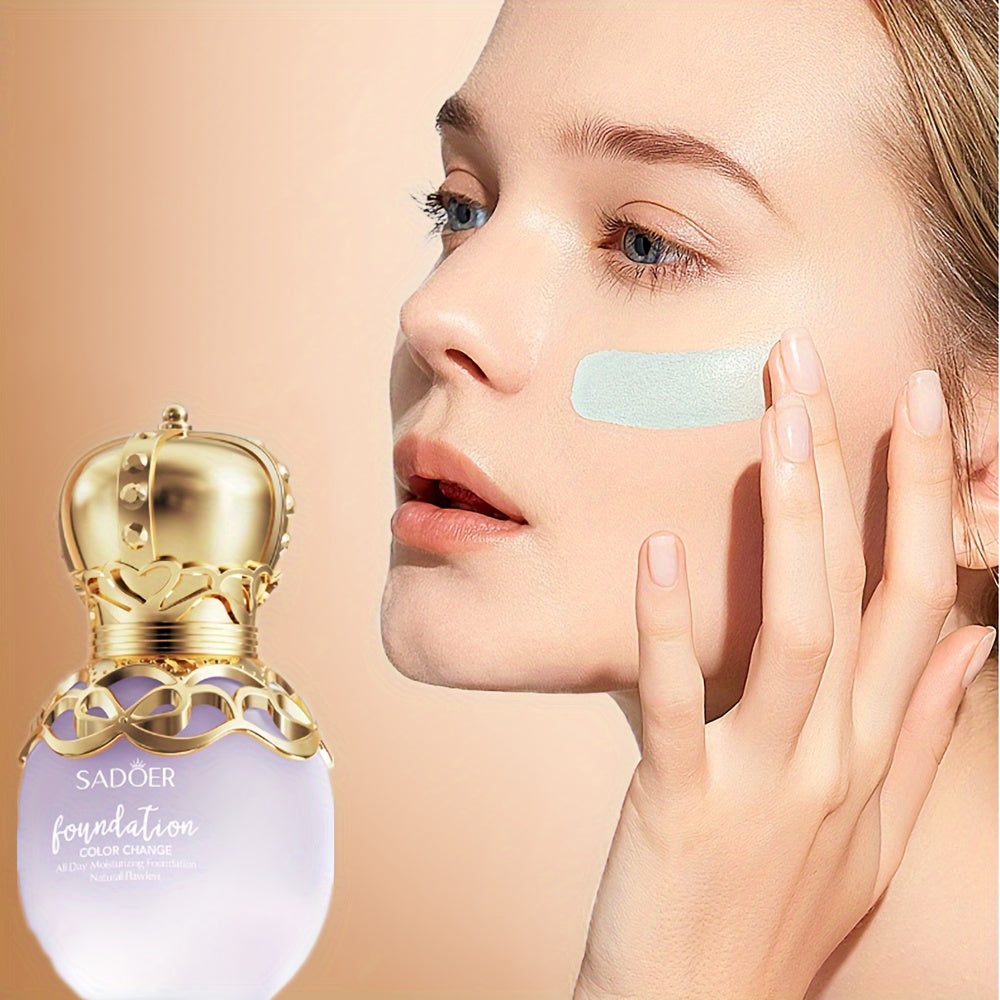 Patrician Luxe High-Coverage Foundation - 1.06oz, Long-Lasting & Moisturizing, Perfect for All Skin Types, Ideal for Winter & Spring, Conceals Imperfections, Professional Quality Gift