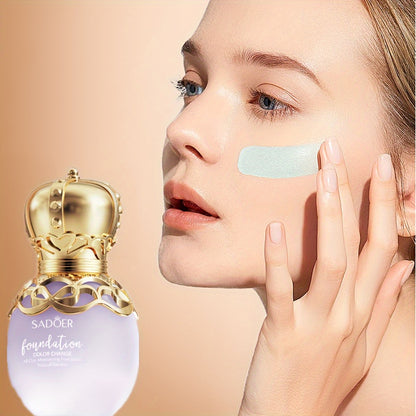 Patrician Luxe High-Coverage Foundation - 1.06oz, Long-Lasting & Moisturizing, Perfect for All Skin Types, Ideal for Winter & Spring, Conceals Imperfections, Professional Quality Gift