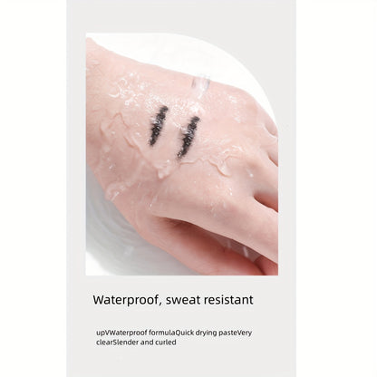 Styling Mascara Slender Long Thick Waterproof Sweat Proof Mascara With Fine Brush Head Smudge Proof Mascara