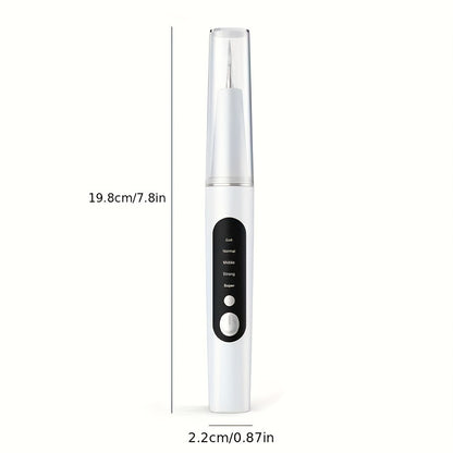 ProClean Tartar Remover Kit - Power Dental Flossers with 5-Level Adjustable LED Light, 4 Replaceable Heads, and Advanced Dental Calculus Removal for Improved Oral Health and Fresh Breath