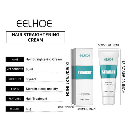 Protein Hair Cream Straightening Treatment Keratin Hair Care Cream Anti Frizz Smooth Silky