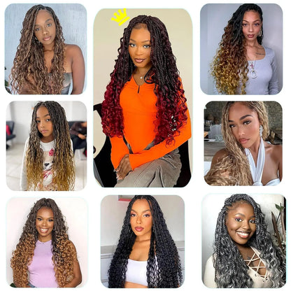 Goddess Box Braids Crochet Hair