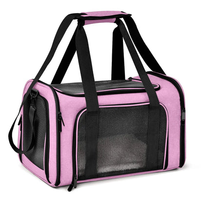 PawVoyage Cat Pet Carriers Dog Travel Bags Airline Transport For Small Dogs Cats Outgoing