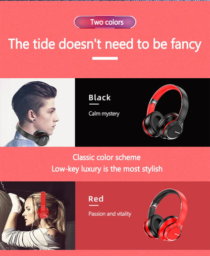 Lenovo HD200 Bluetooth Earphones Over-ear Foldable Computer Wireless Headphones