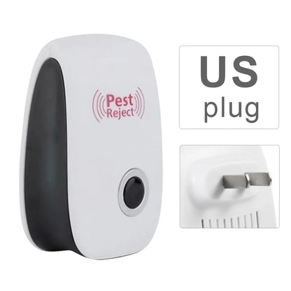 Pest Reject Ultrasound Mouse Cockroach Repeller Device Insect Rats Spiders Mosquito Killer
