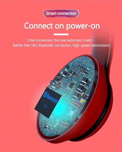 Lenovo HD200 Bluetooth Earphones Over-ear Foldable Computer Wireless Headphones