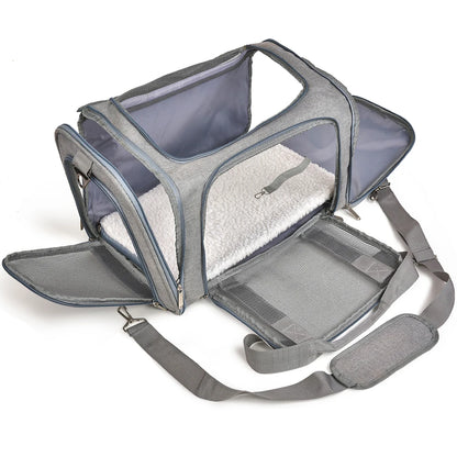 PawVoyage Cat Pet Carriers Dog Travel Bags Airline Transport For Small Dogs Cats Outgoing