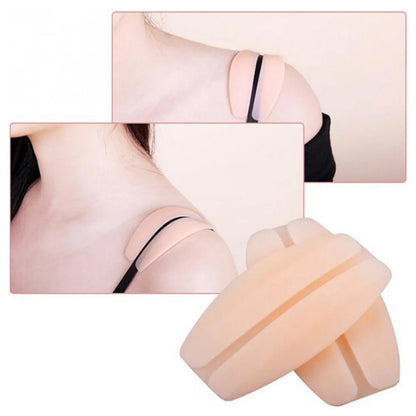 Care Women's Silicone Bra Strap Cushions Holder Non-slip Strap