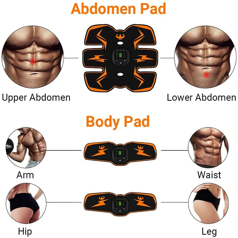 Wireless Muscle Stimulator Fitness Trainer Abdominal FitStim Pro