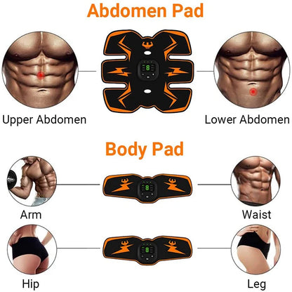 Wireless Muscle Stimulator Fitness Trainer Abdominal FitStim Pro