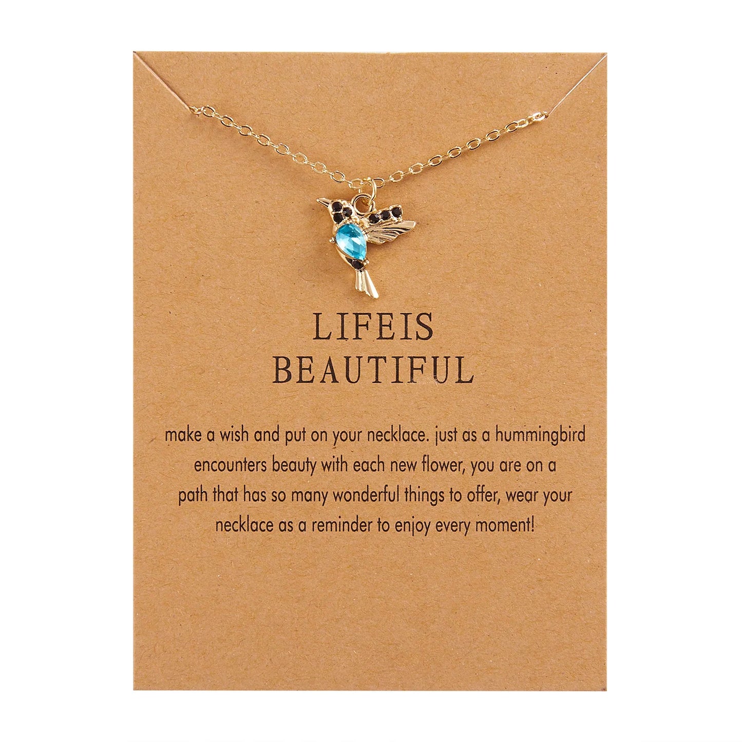 Unique Little Bird Drop Long Hanging Hummingbird  Earring Jewelry