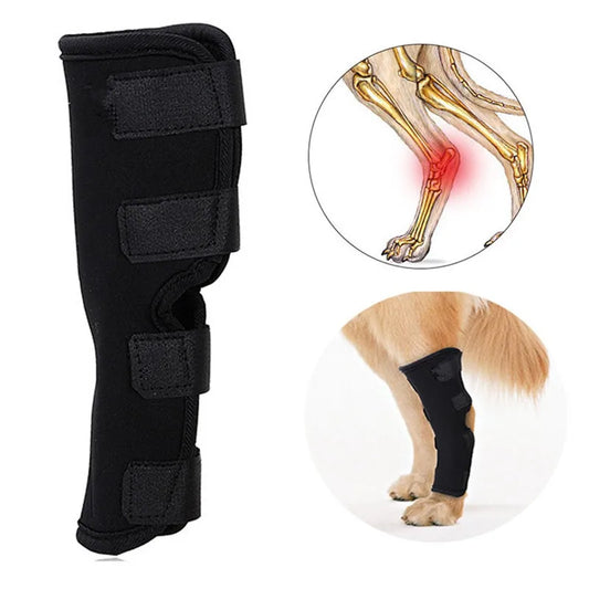 Leg Knee Pads for Dogs Recovery Bandage Anti-Lick Wound Dog Arthritis