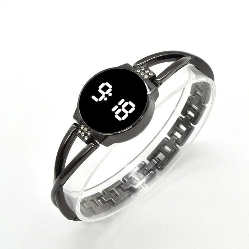 LED Fashion Watch for Women Touch Screen Ladies Time