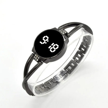 LED Fashion Watch for Women Touch Screen Ladies Time