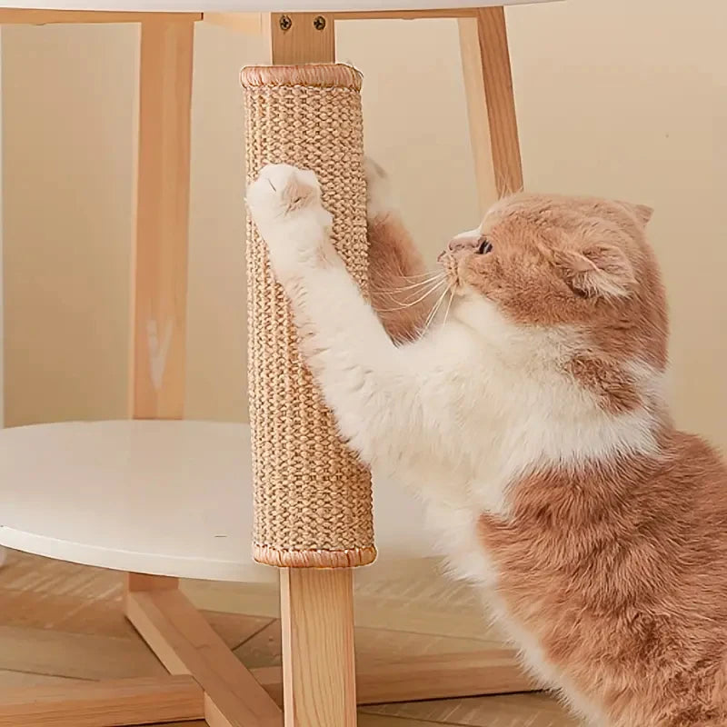 Natural Sisal Cat Scratcher Mat Cat Scratch Mats Horizontal Cat Floor Scratching