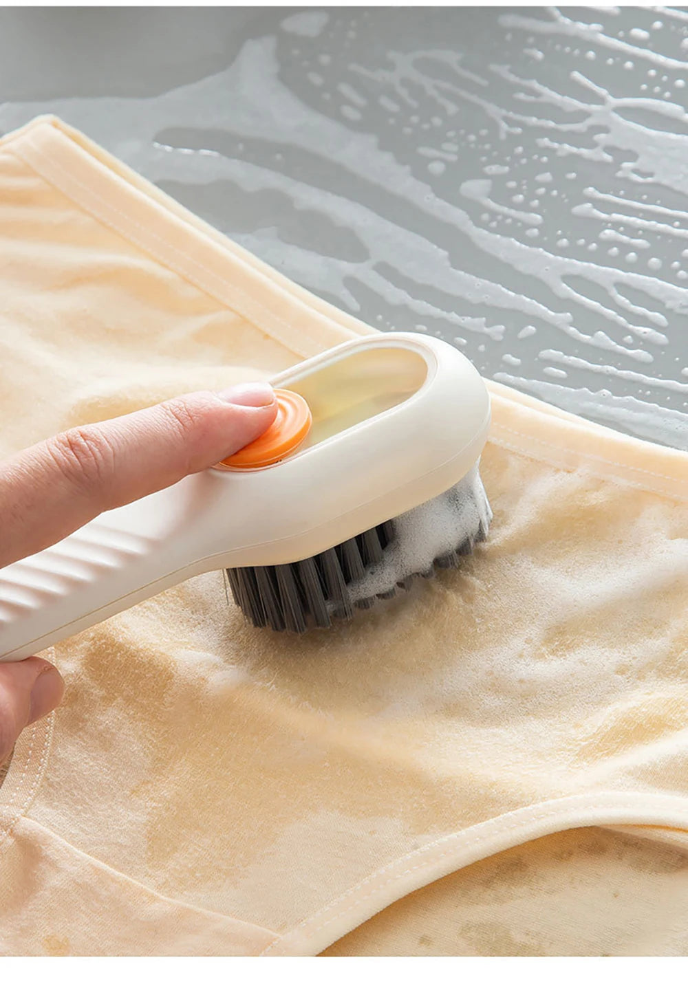 Multifunctional Cleaning Brush Soft-bristled Liquid Shoe Clothes Bush