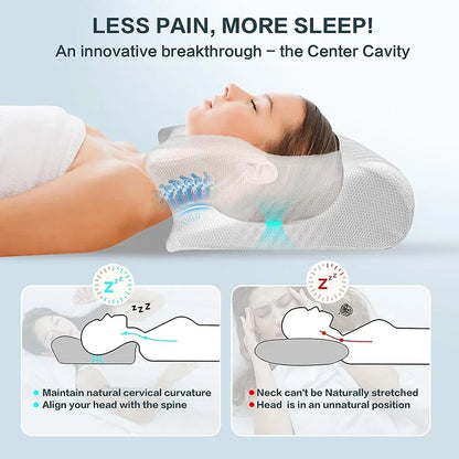 NeckEase Memory Foam Pillow