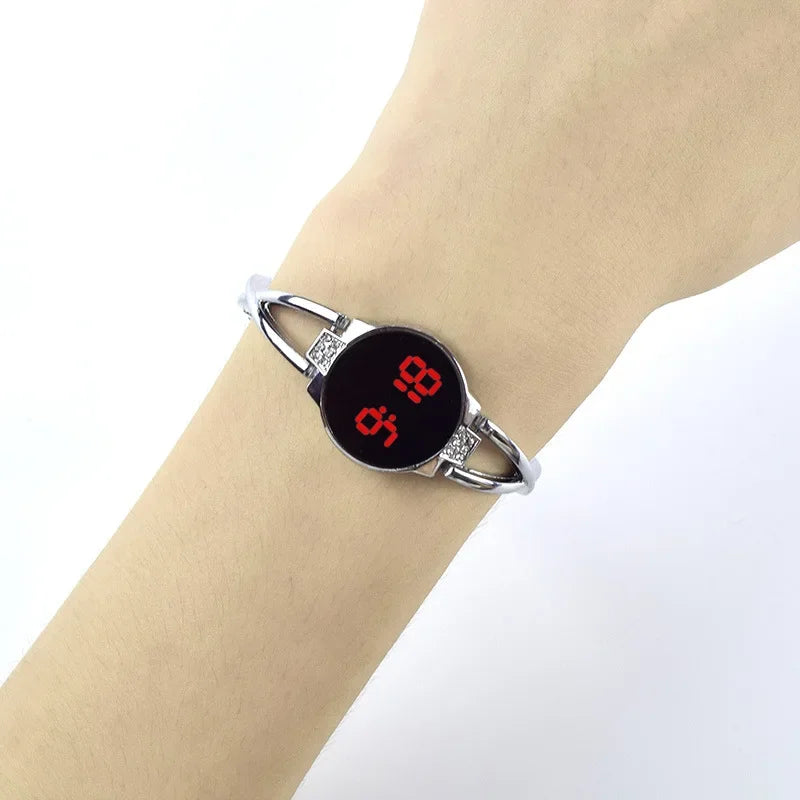 LED Fashion Watch for Women Touch Screen Ladies Time