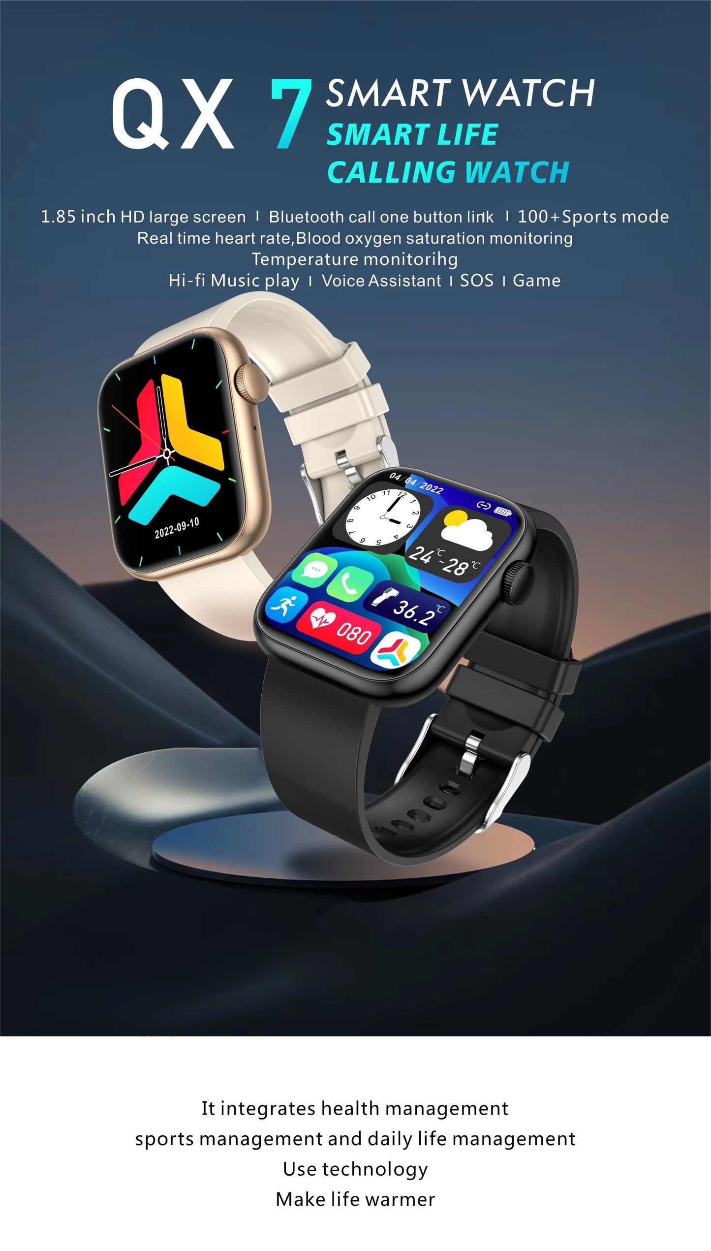 The LIGE Smart Watch features a vibrant Amoled display, health tracking, and seamless connectivity in a sleek, water-resistant design. Perfect for the modern man.