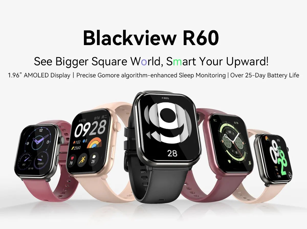 Blackview R60 Smartwatch Your All-in-One Wearable Companion