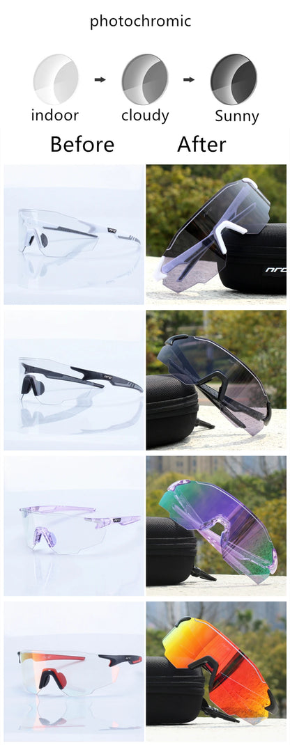 Sunglasses UV400 TR90 Sports Bicycle Glasses MTB Mountain Bike