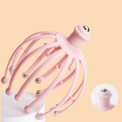 Scalp Massager 18 Finger Handheld Massager a Head Massager Used For Deep Relaxation Stress Relief