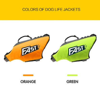 Pet Swimming Life Jacket Safety Vest for Dog in Summer Fashion Adjustable Reflective in Pool