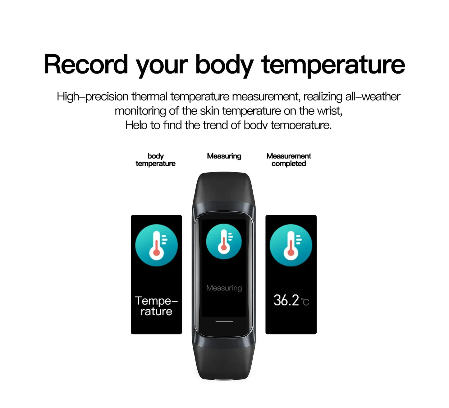 LIGE Amoled Smart Watch Men