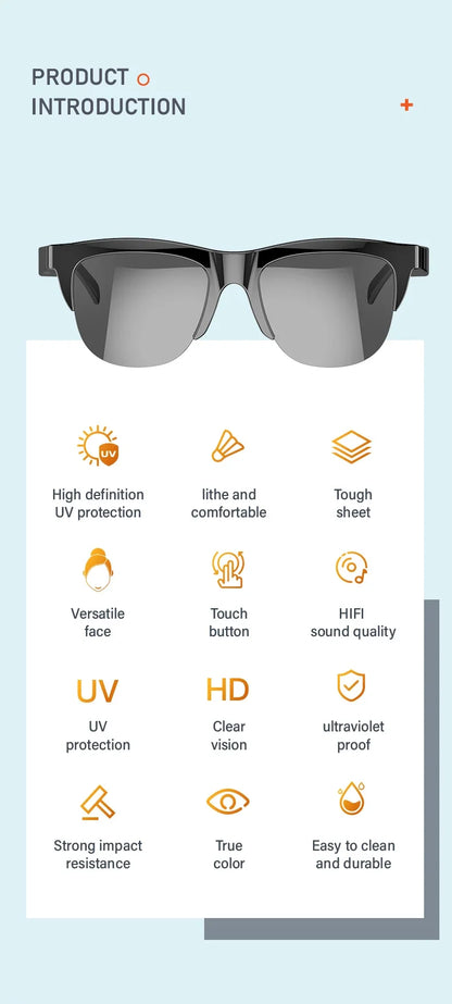 SoundShade Pro Bluetooth V5.3 Sunglasses