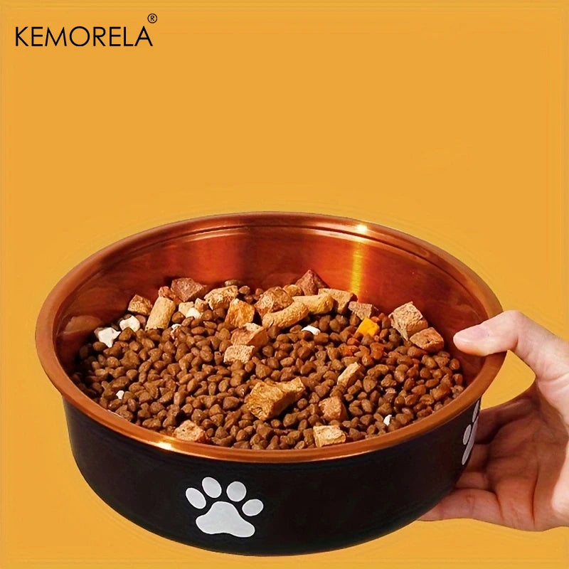 Stainless steel, non-slip feeding bowls for Dog and Cat of all sizes.