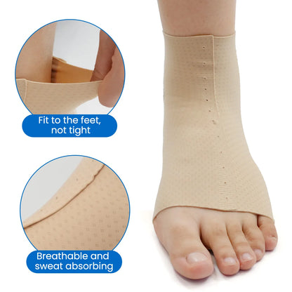 VELPEAU Adjustable Ankle Compression Sleeve for Achilles Tendonitis