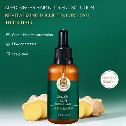 Ginger Growth Hair Oil Anti Hair Loss Fast Hair Growth Serum
