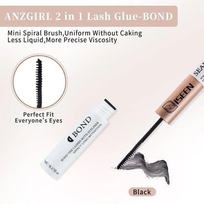 DIY Lash Extension Kit – Mix Styles Lash Clusters with Bond & Seal Remover
