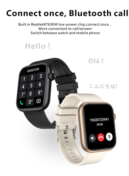 The LIGE Smart Watch features a vibrant Amoled display, health tracking, and seamless connectivity in a sleek, water-resistant design. Perfect for the modern man.