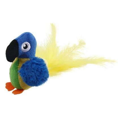 Pet Cat Toy – Sparrow and Mouse Shaped Simulation Sound Stuffed Toy