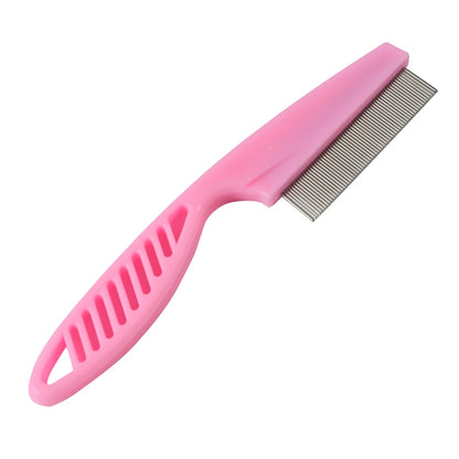 Pet Flea Comb for Cats and Dogs – Stainless Steel Comfort Hair Comb