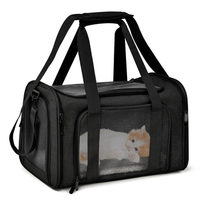 PawVoyage Cat Pet Carriers Dog Travel Bags Airline Transport For Small Dogs Cats Outgoing