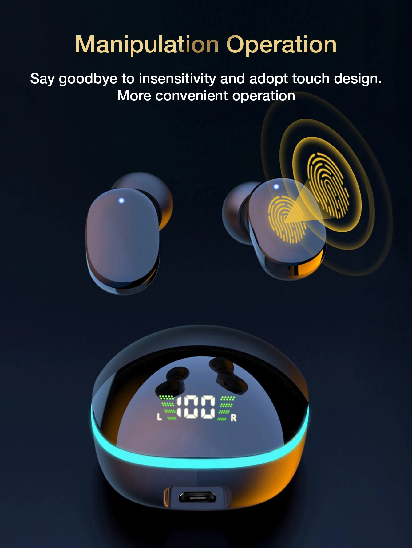 Bluetooth Olistone True Wireless In-Ear Earphones with Bluetooth 5.1
