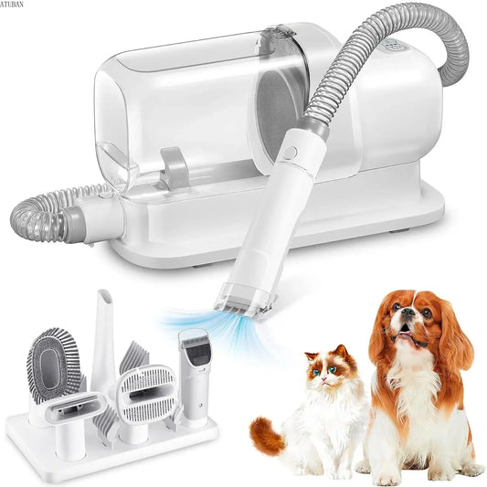 FurEase Pro Vacuum & Pet Grooming Kit with 2.3L Capacity Larger Pet Hair