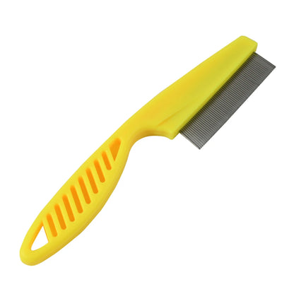 Pet Flea Comb for Cats and Dogs – Stainless Steel Comfort Hair Comb