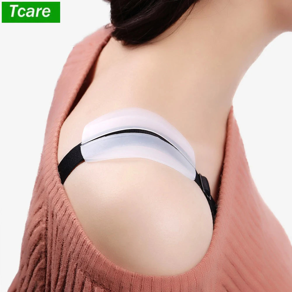 Care Women's Silicone Bra Strap Cushions Holder Non-slip Strap