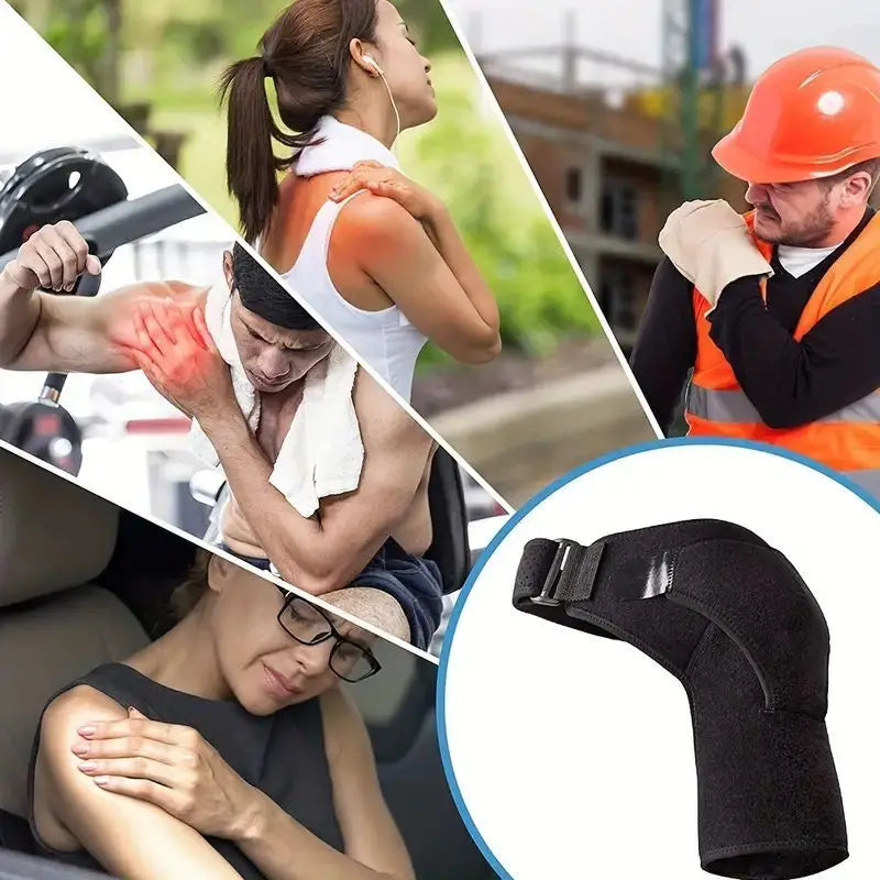 Adjustable Shoulder Brace with Pressure Pad Adjustable Shoulder Brace with Pressure Pad
